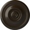 Ekena Millwork Raynor Ceiling Medallion (Fits Canopies up to 6"), Hand-Painted Stone Hearth, 20 5/8"OD x 1 3/8"P CM20BESHF - alternate 1